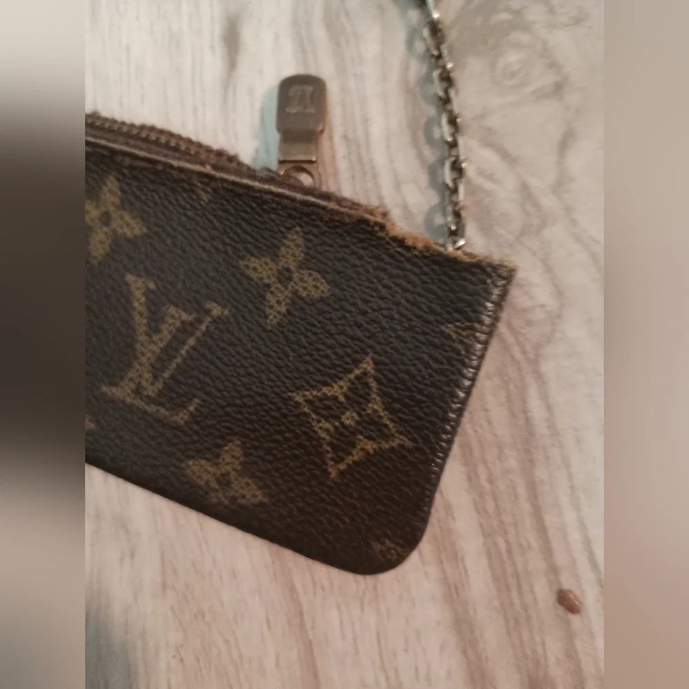 Louis Vuitton Monogram Pochette Cles Coin Case Vintage